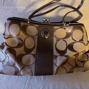 Coach large handbag